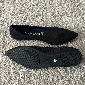 Rothy’s black The Point II. New without box.  Size 8.5.